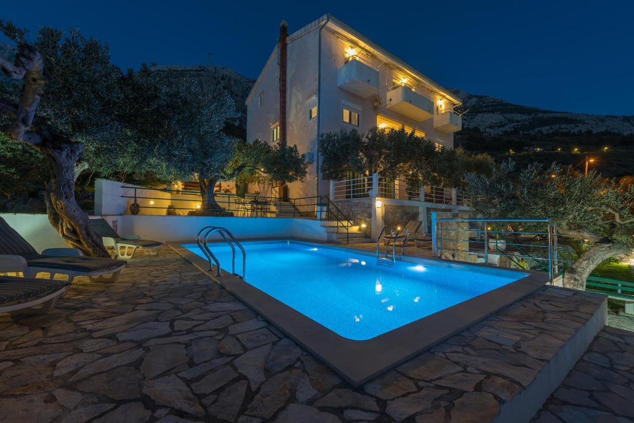 Apartment Glavina With Private Pool Makarska Luaran gambar